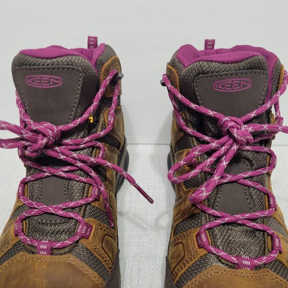 KEEN Circadia Vent Hiking Boot Shoe Waterproof Syrup Bosenberry Women's - Picture 7 of 16